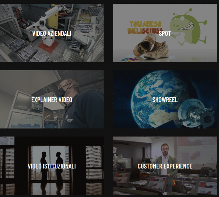 La Nuova Video Gallery di Motion Studio: guarda tutti i nostri Video