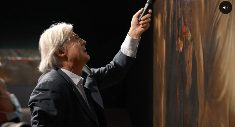 Al Mart con Vittorio Sgarbi